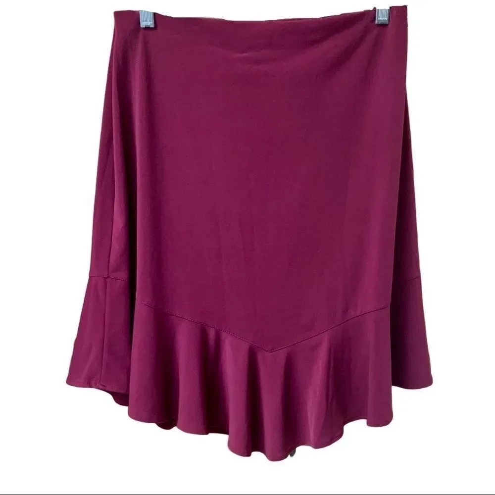 George Claret - Wine Colored Skirt